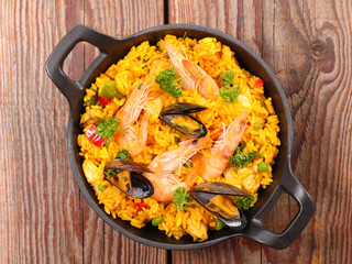 seafood paella