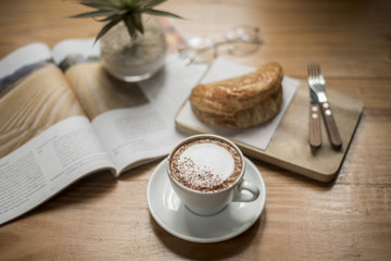 coffee cup in coffee shop