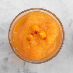 Sea buckthorn smoothie