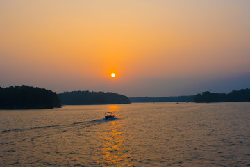 Lake Hamilton Sunset