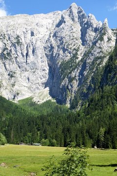 Schritzkehl Alm gegen Hoher G&ouml;ll