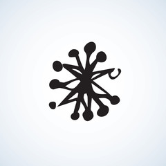 Snowflakes. Vector illustration