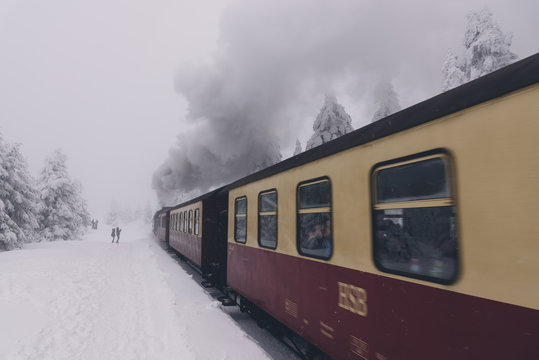 Harzer Schmalspurbahn im Winter