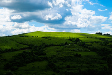 Fototapeta premium East European scenery - Transylvania region / lights and shadows