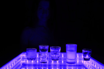 woman work as a barmen