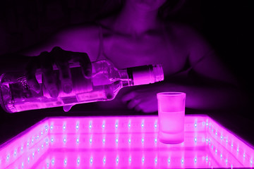 woman work as a barmen