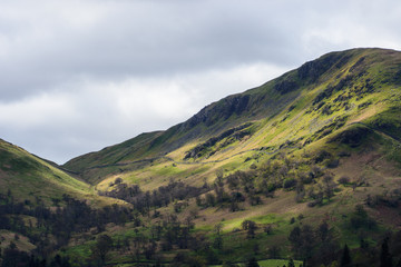 Obraz premium lake district mountan range