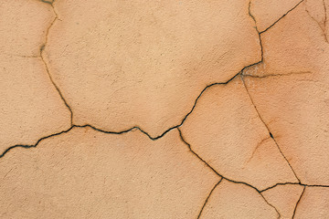 Seamless texture of brown stone - Stone tile floor paving fragment - Texture of old rock