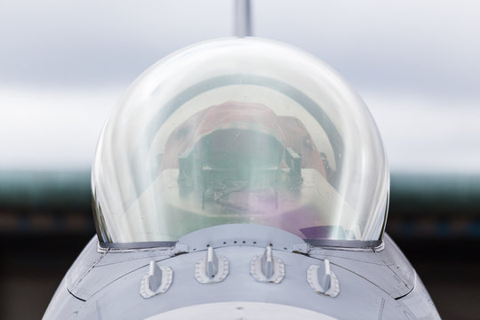 Canopy of a USAF F-16C
