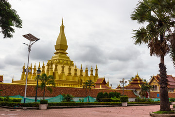 Great Sacred Stupa・Pha That Luang・Laos : タート・ルアン・ビエンチャン・寺