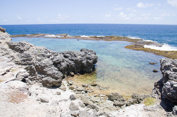 Lagon, Guadeloupe