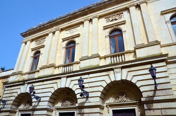 Historic center of Lecce, Italy