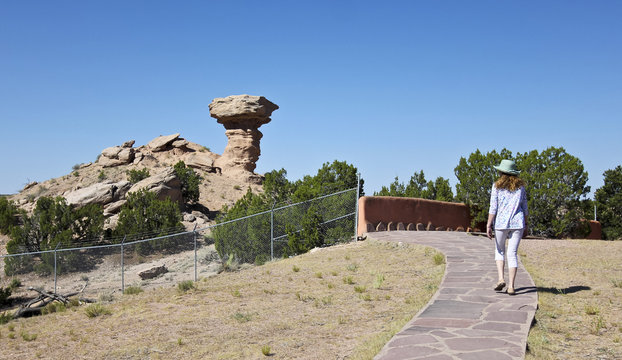 A View of Camel Rock After the Nose Fell Off
