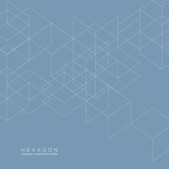 Abstract design for registration scientific works chemistry, biology, biochemistry, cosmetology