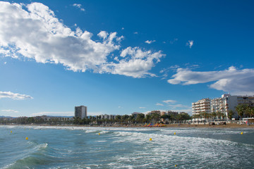 Obraz premium the beach at Costa Dorado