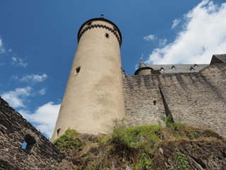 Vianden - Burg und Gemeinde in der 