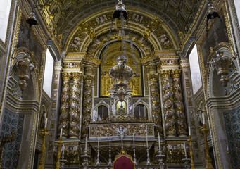 Fototapeta na wymiar Church of Nossa Senhora da Nazare, Portugal