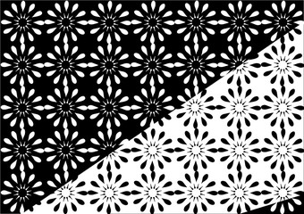 Abstract flowers,vector, background