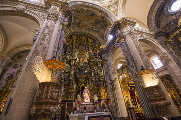 Fototapeta na wymiar El Salvador church, Seville, Andalusia, spain