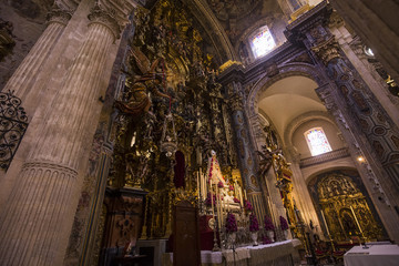 Fototapeta na wymiar El Salvador church, Seville, Andalusia, spain