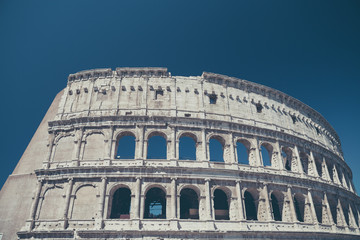 Colosseum. Rome, Italy. Colosseum. Rome, Italy. Roman arcitecture. Most popular landmark in Rome.