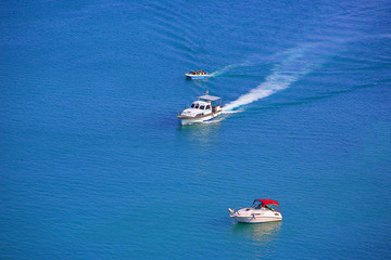 Obraz premium boats on the sea