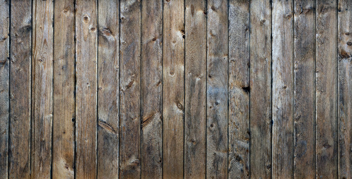 Fototapeta Old worn out wooden planks background