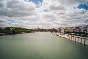 Sevilla, the Guadalquivir river