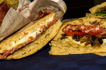 Florence panini sandwiches