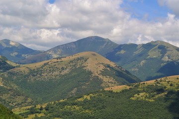 Berglandschaft in Italien