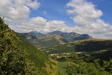 Berglandschaft in Italien
