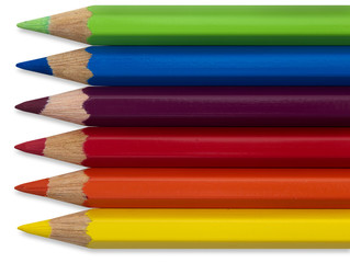 color pencils with clip-path