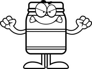 Angry Cartoon Jar