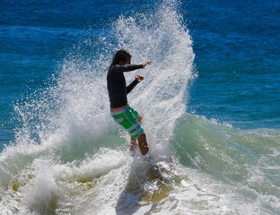 Boarding at the Wedge