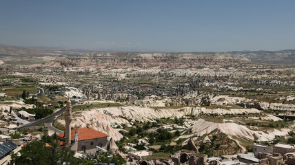 View of Cappadocia in Turkey