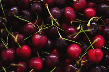 bunch of cherries