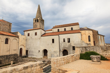 Fototapeta na wymiar Belltower of the Euphrasian Basilica, Porec