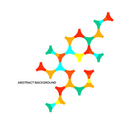 Abstract modern geometric composition background