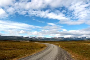 the long road in iceland
