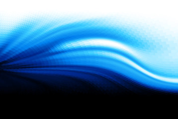 Abstract vector wave background