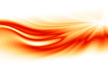Fire flame. Abstract vector wave background - 165029724