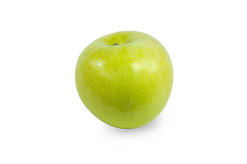 Apple green isolated on white background