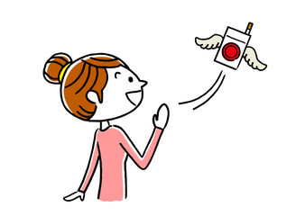 禁煙に成功する女性