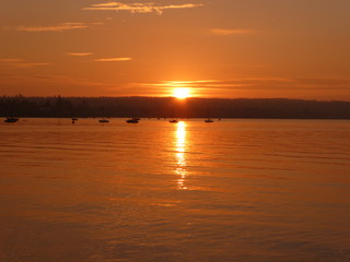 Sonnenuntergang Vancouver
