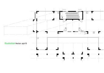 Architectural background, architectural plan, construction drawing