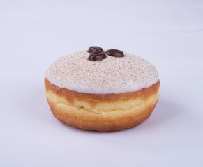 donut or chocolate donut on a background.