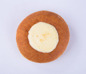 donut or cheese donut on a background.