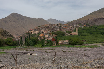 Town of Aroumd, Toubkal national park, Morocco