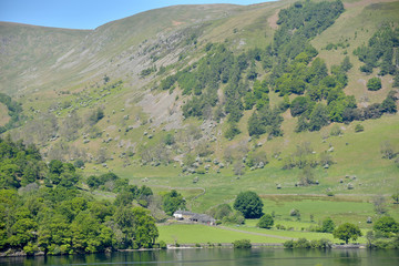 Hotel on shores of Ullswater