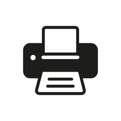 Printer vector icon.